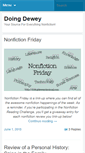 Mobile Screenshot of doingdeweydecimal.com